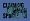 Image of the lettering CLAIMING COMMON SPACES III: Welcome to the Pleasurezone. The fronds of a palm tree can be seen in the lettering