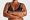 Torso of a black female read person crossing her arms in front of the black bra
